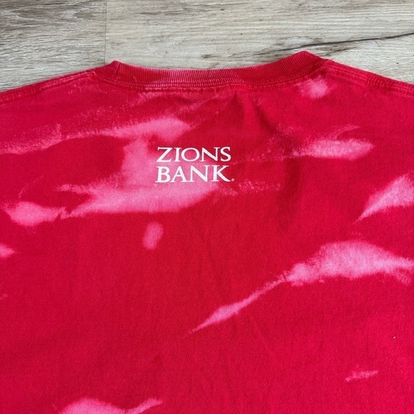 Utah Jazz custom acid wash t shirt
NBA red port co tag men’s XL
Measures 23x29 - Picture 5 of 6